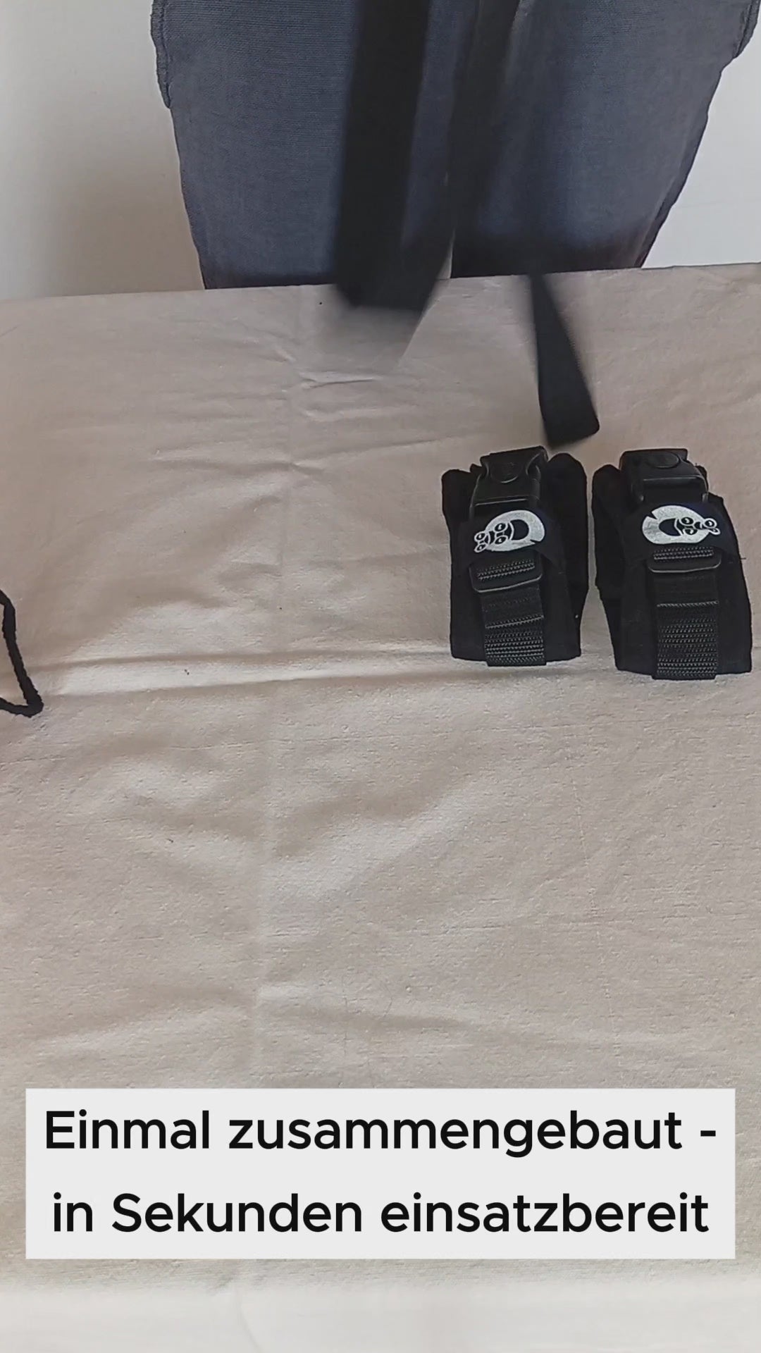 Video-Anleitung zur Nutzung des fr-o-sh Tragesystems mit Gurt-Setup